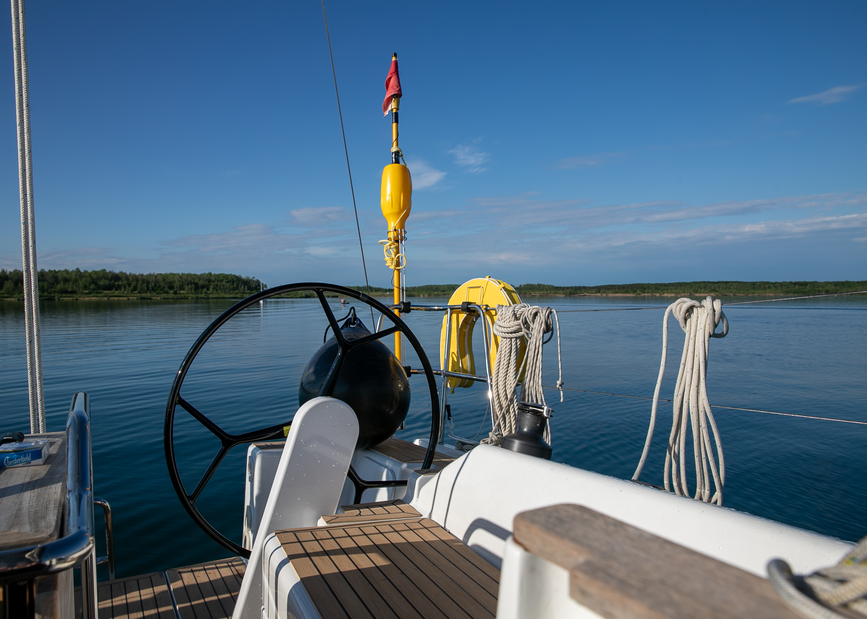 Segelschule der Seglermanufaktur am Zwenkauer See zum Segelschein Yacht